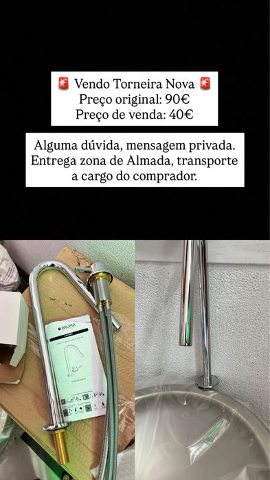 Conjunto completo de torneira