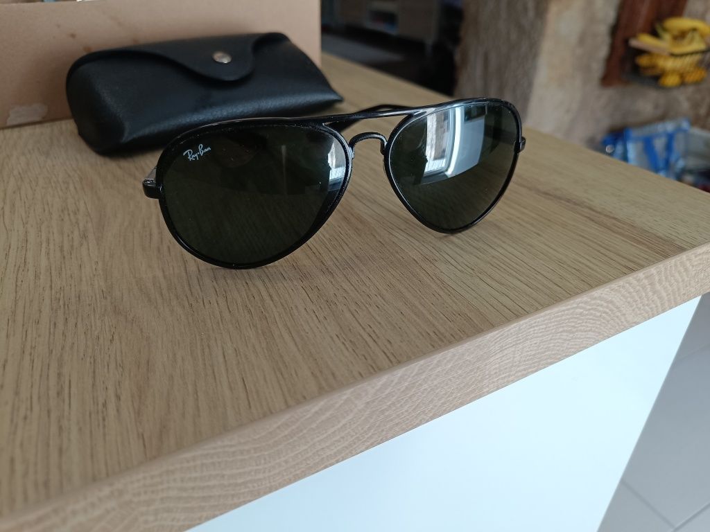 Ray-ban Rb 4180 pretos óculos de sol de homem