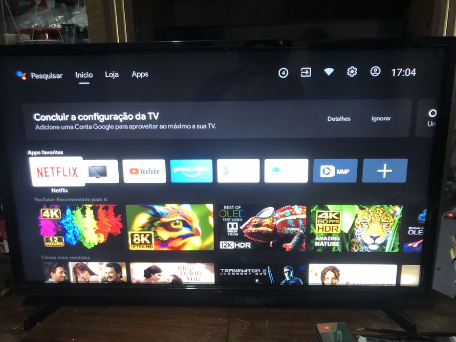 TV Eletronia LD2 32 Android - Como Nova