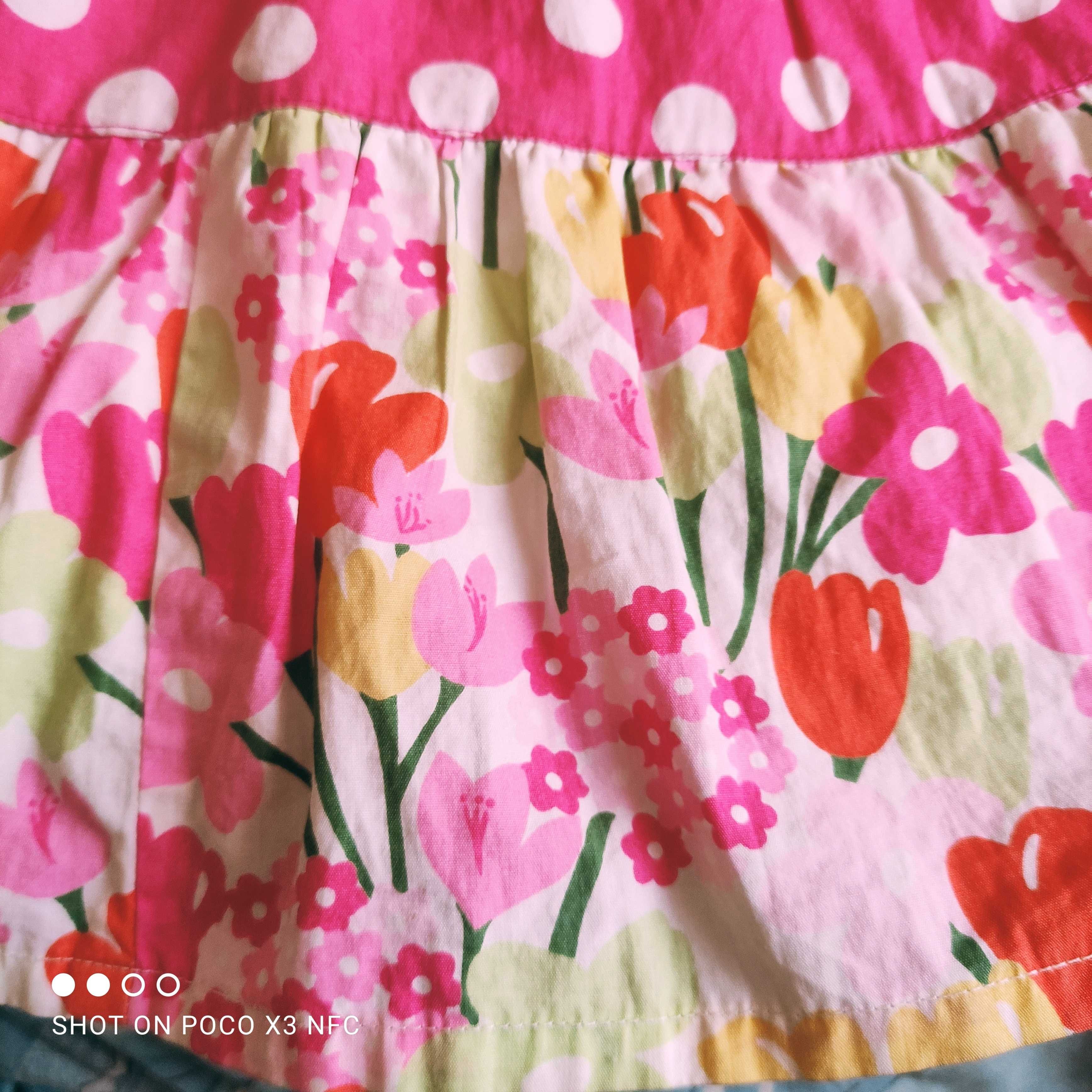 Красивая цветочная юбка Gymboree
