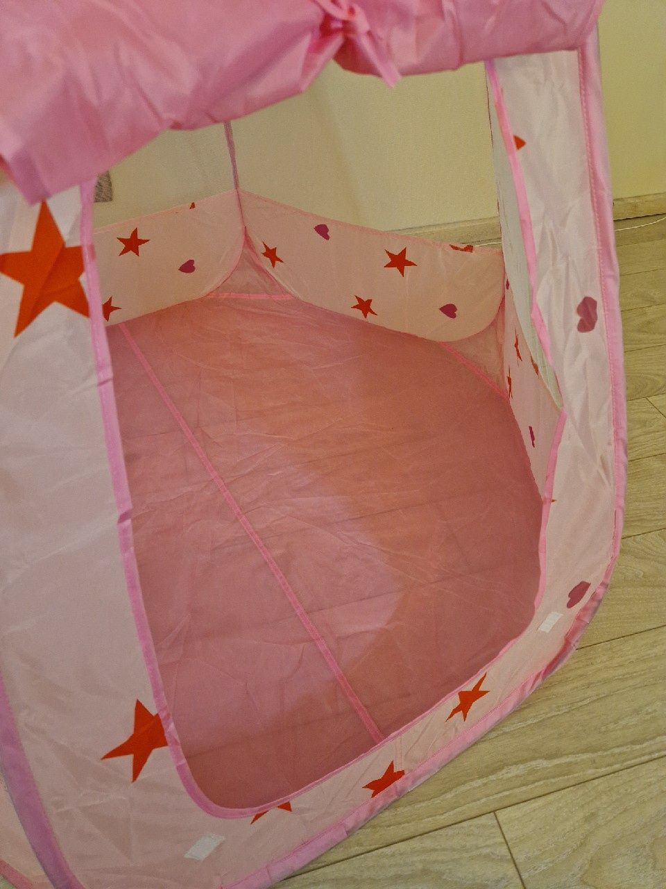 Namiot dla dzieci basen do kulek, różowy/niebieski, NOWY