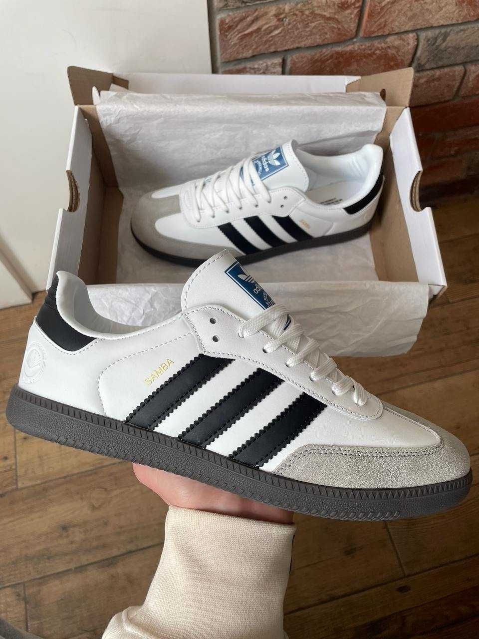 БЕЗ передплат Adidas Samba OG white /Адідас самба оджи вайт