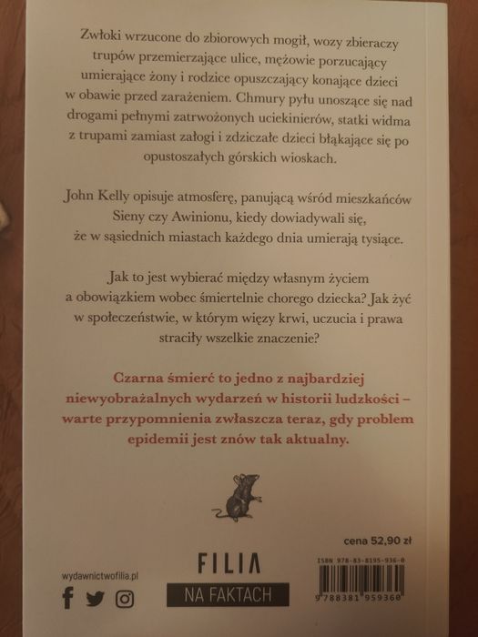 "Dżuma czarna śmieć " John Kelly