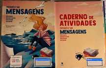 Manuais e atividades 8º: Mensagens, Somos História, Mapa-Mundo