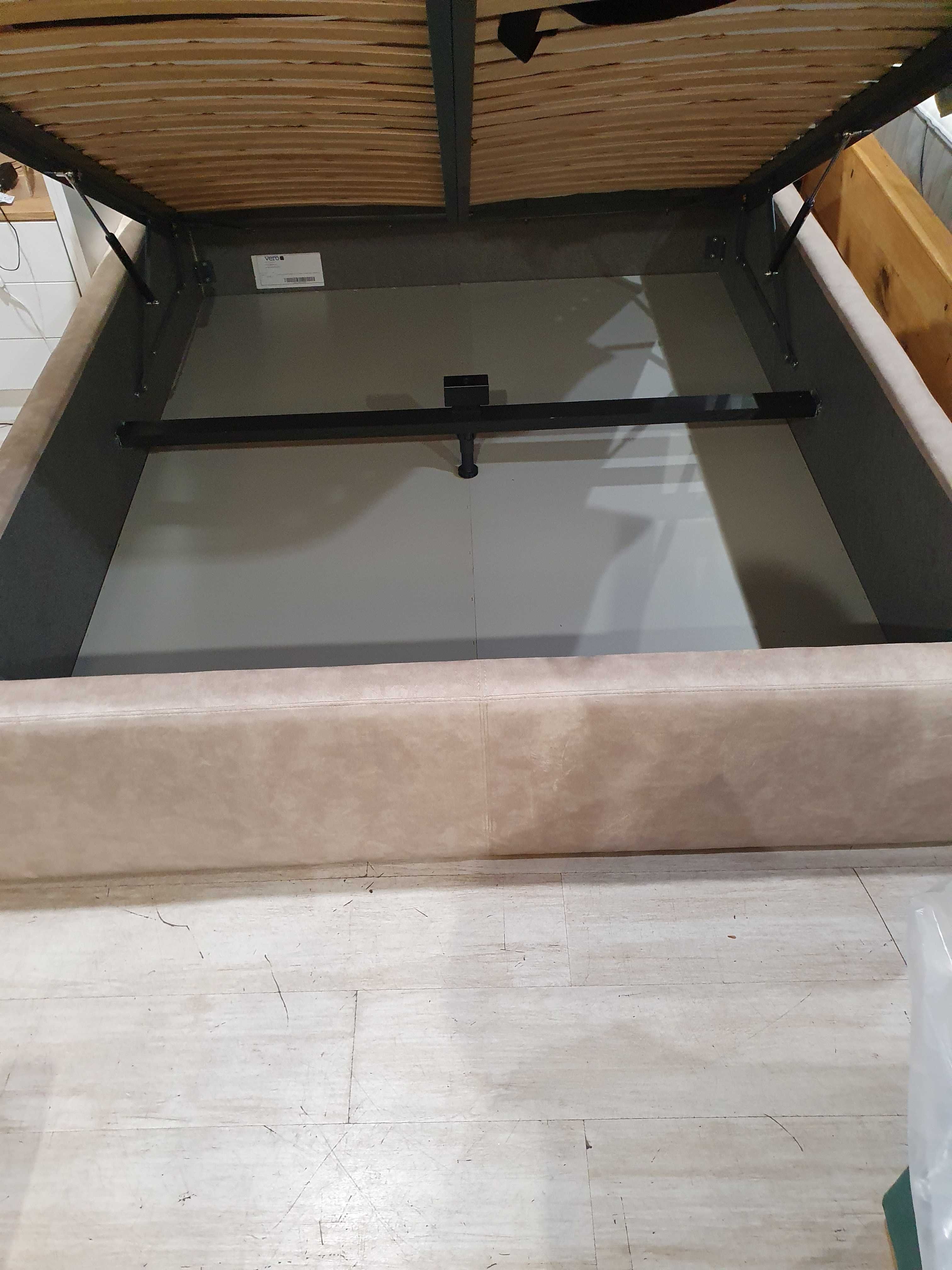 Łóżko 160x200 cm Fiore typ 06 ze schowkiem tk.TERRA  VERO Promocja