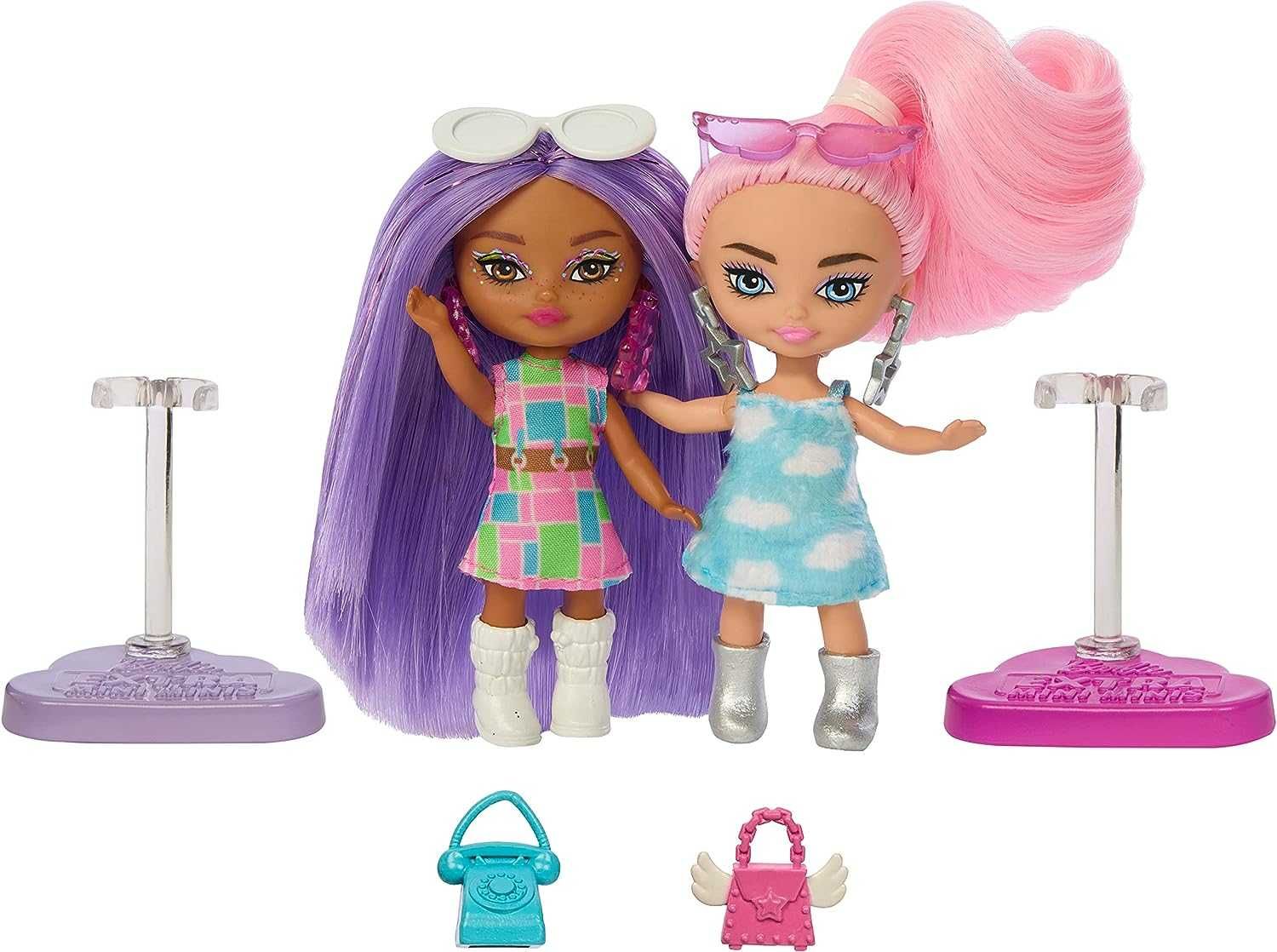 Екстра міні набір з п´яти ляльок Barbie, Barbie Extra Mini Minis