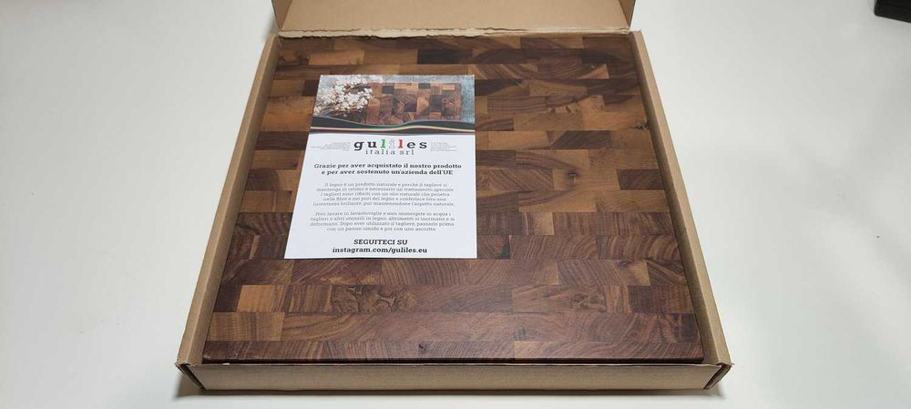 Deska sztorcowa z orzecha amerykańskiego ręczna włoska robota Guliles