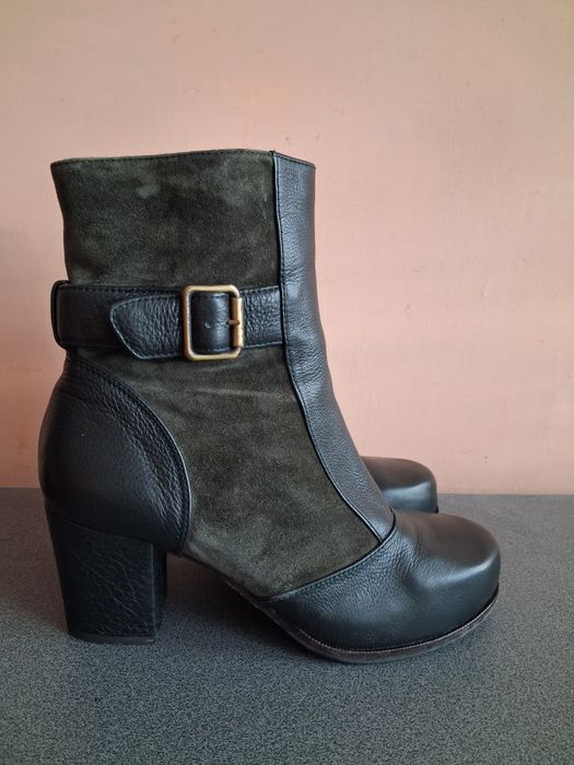 Chie Mihara шкіряні ботильйони черевики 38 р.