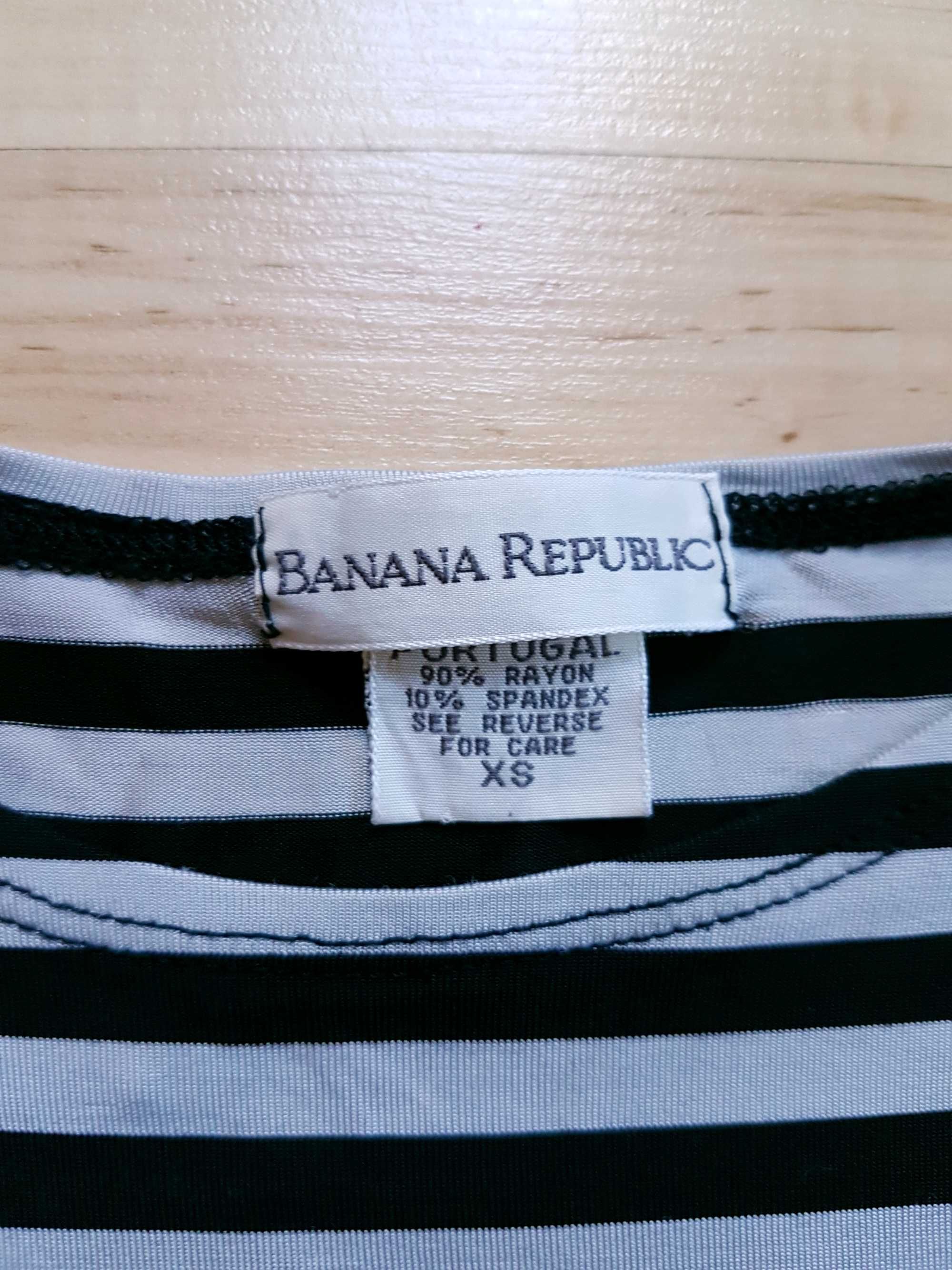 T-shirt w paski Banana Republic XS