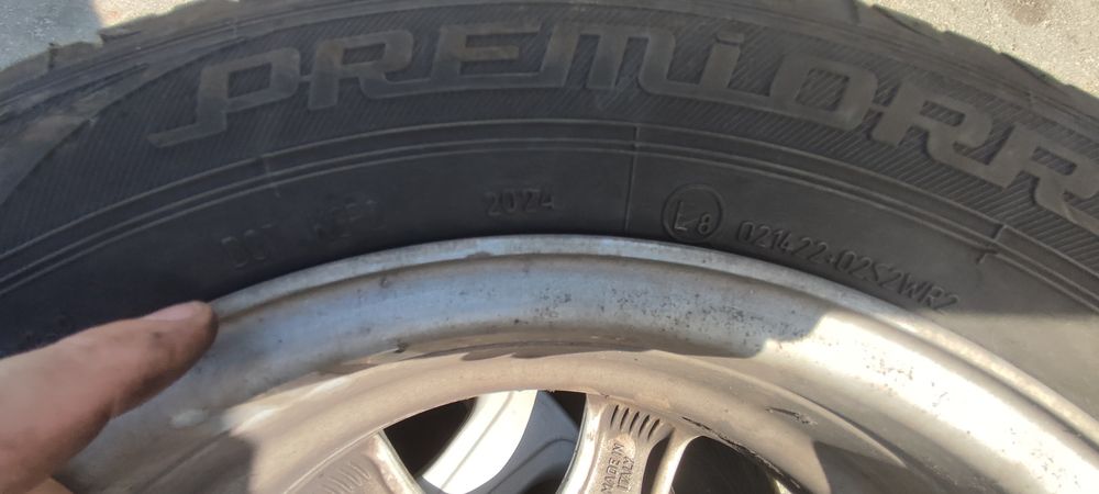 Диски skoda fabia в сборе с резиной 14 5 100 оригинальные