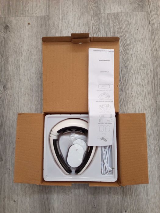 Aparelho de Massagem Eletromagnética para Pescoço e Costas InnovaGoods