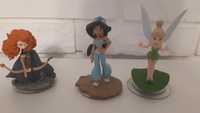 Disney Infinity figurki Merida, Dzwoneczek/Tinker Ball, Jasmine