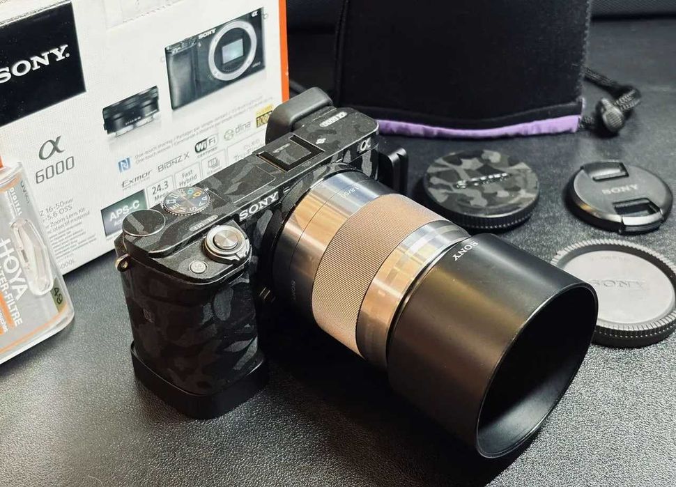 Kamera Sony A6000 + Sony 50mm 1.8 OSS