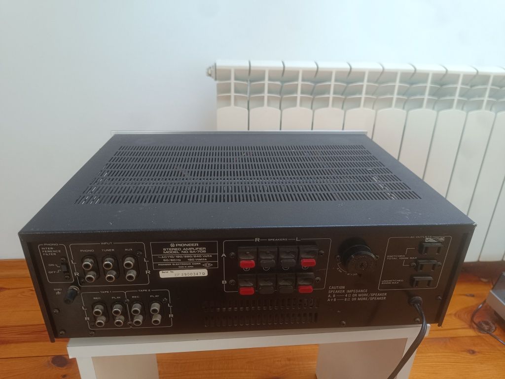 Pioneer Sa 708 Blue Line