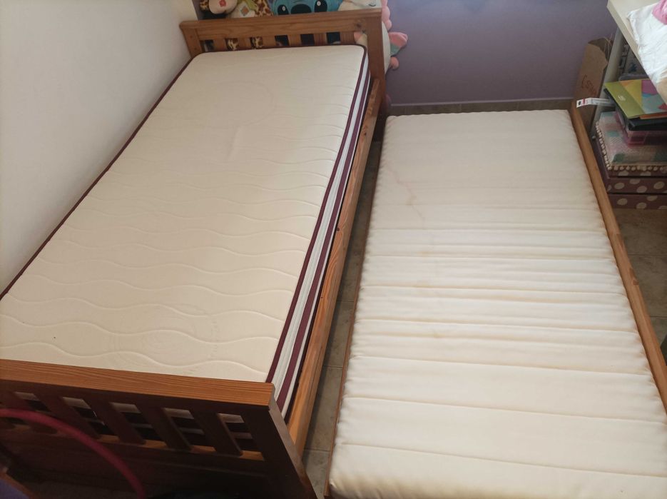 Cama individual em bom estado