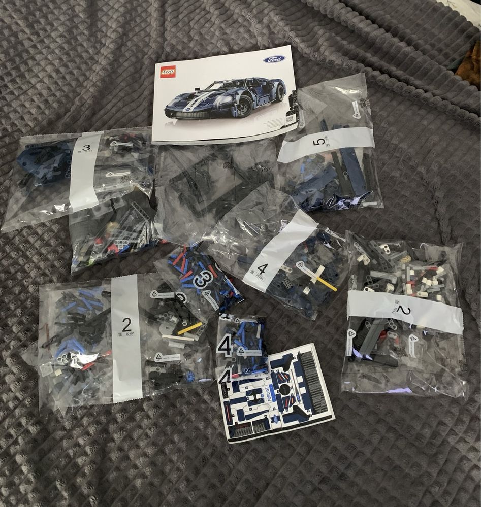 Klocki lego technic Ford Gt 42154