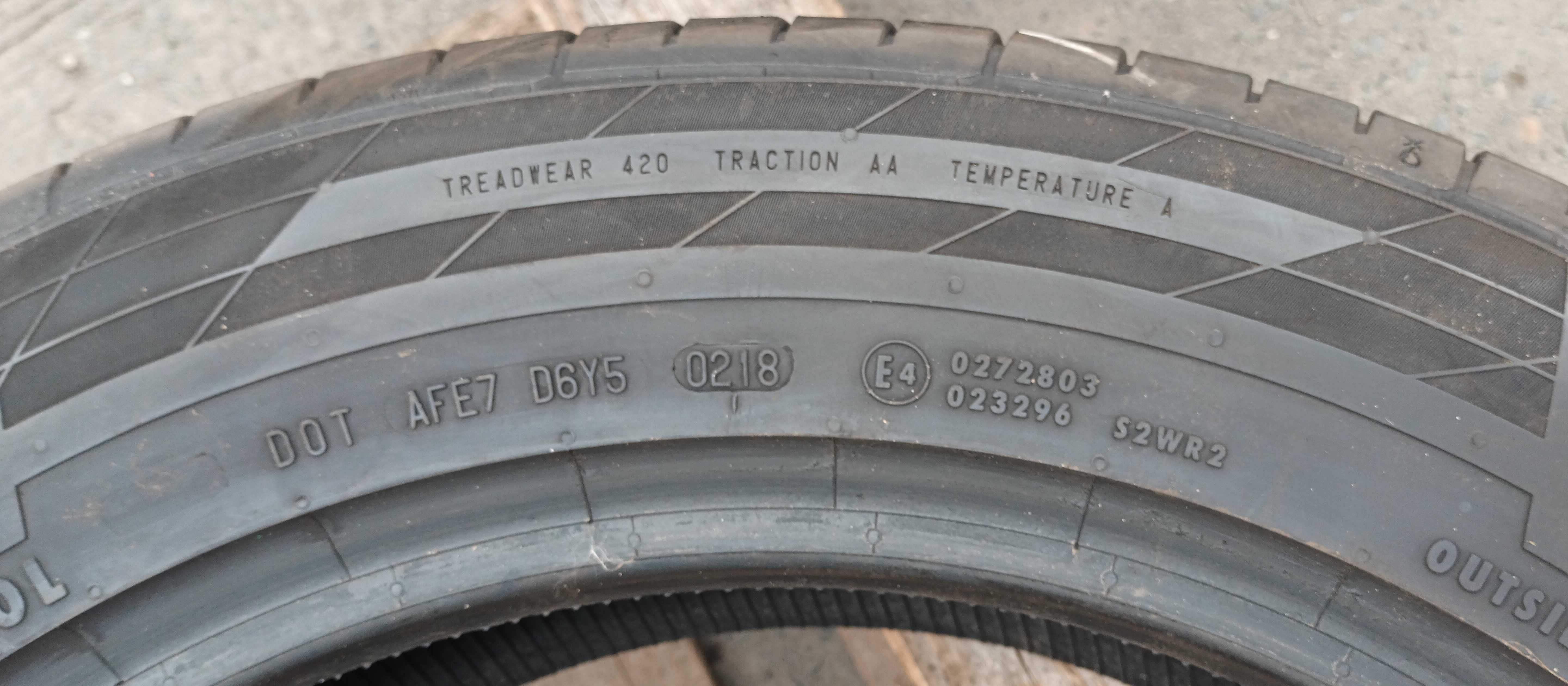 Opony letnie Continental Sport Contact 5 235/55/19 XL - 2 szt. R19 A81