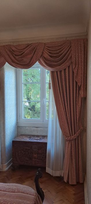 Conjunto completo de quarto D. José. OFERTA cortinados + colcha