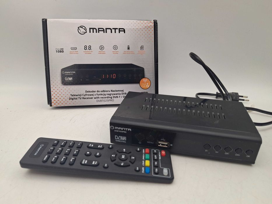 Dekoder Manta DVBT025PRO DVB-T2