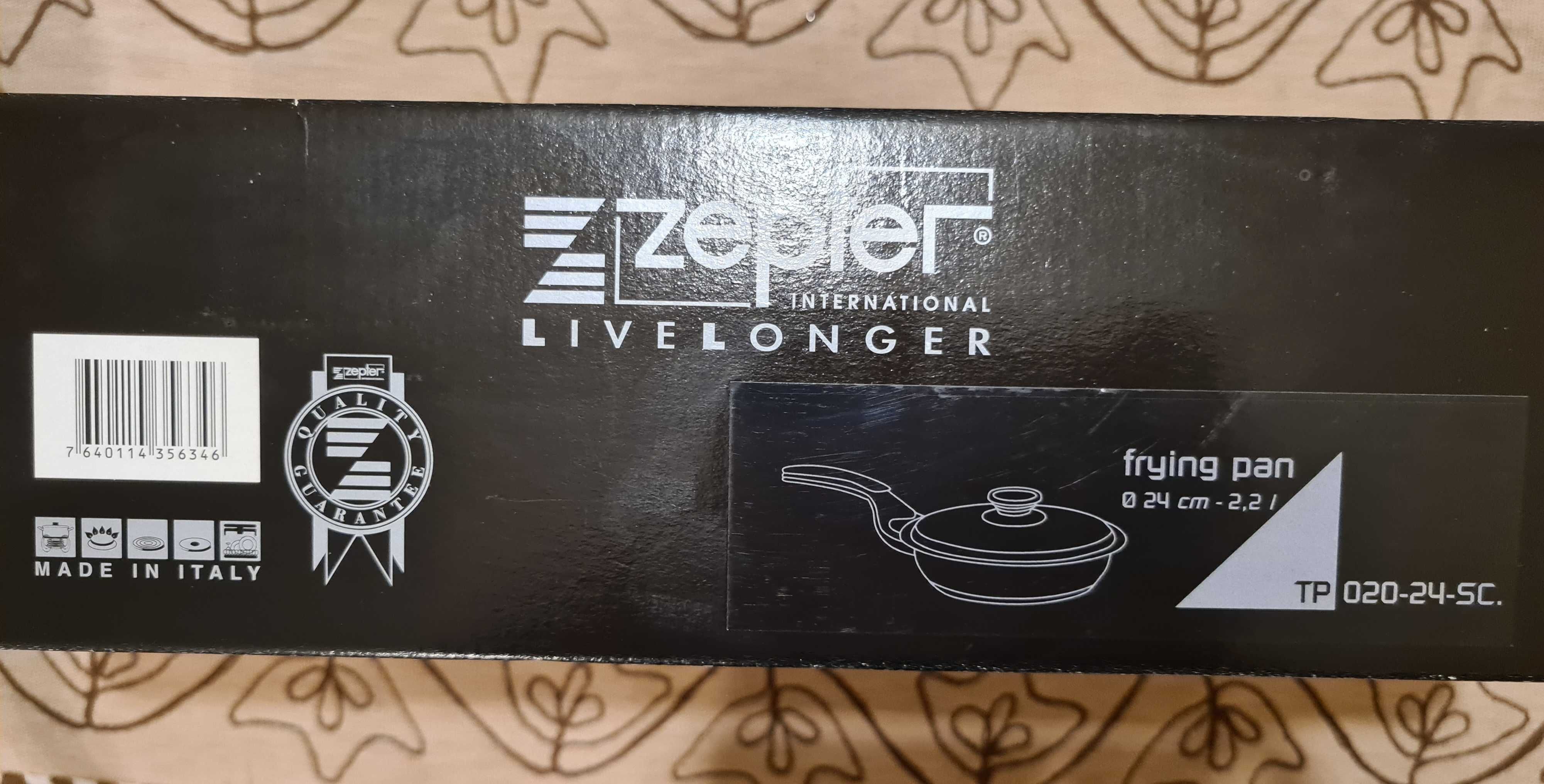 Patelnia Zepter 24cm 2,2l z pokrywa
