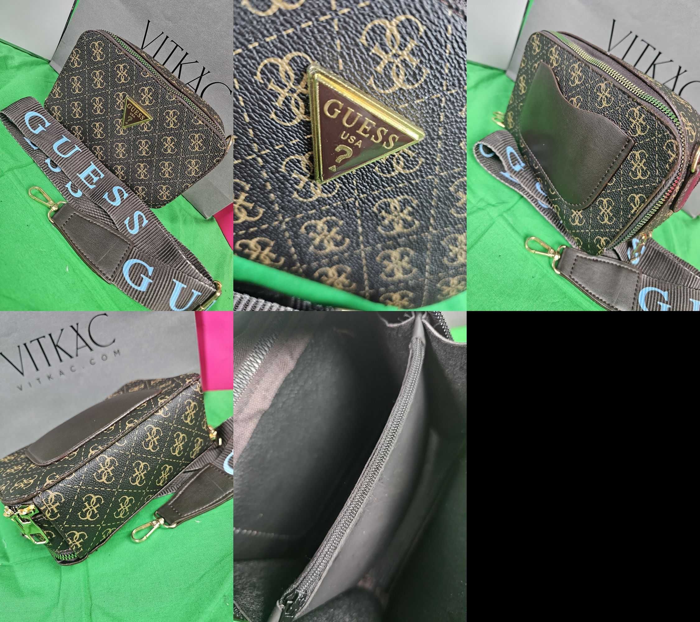 Torebka listonoszka Torba monogram Guess calvin klein kuferek Premium