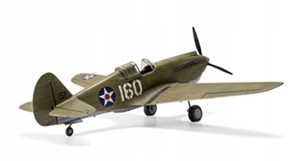 Airfix 05130A samolot Curtiss P-40B Warhawk model 1:48