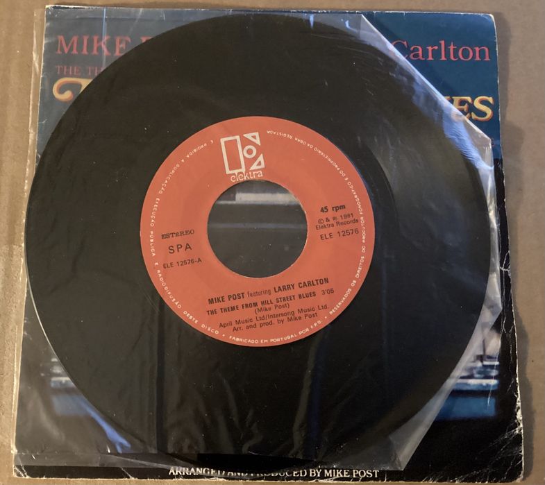 Single Balada de Hill Street Série Anos 80