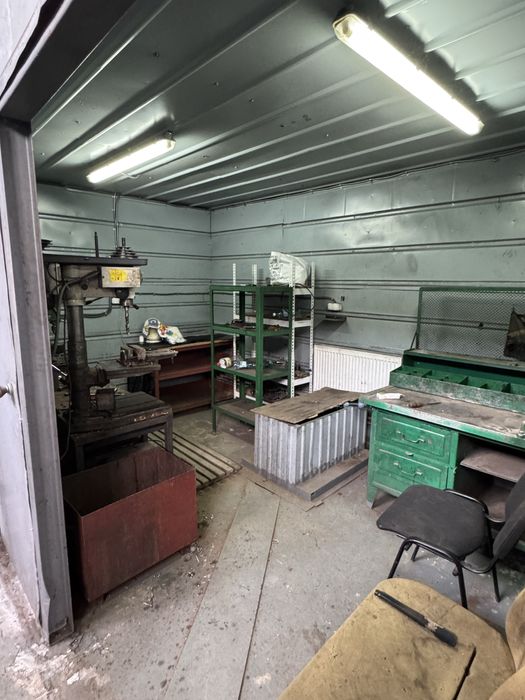 Оренда виробничо-токарного цеху з верстатами є опалення !