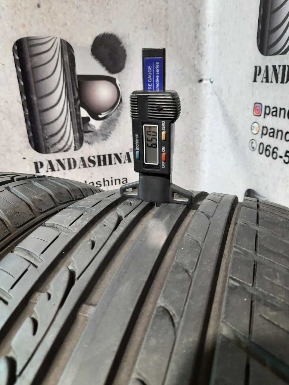 Шини 6,5мм 215/45 R16 DUNLOP SP SportFastResponse б/в Літо склад