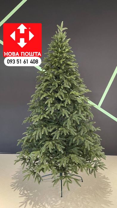 Густа лита ялинка штучна Смерека. Искусственная ель премиум Смерека.