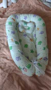 Кокон для немовляти з подушкою