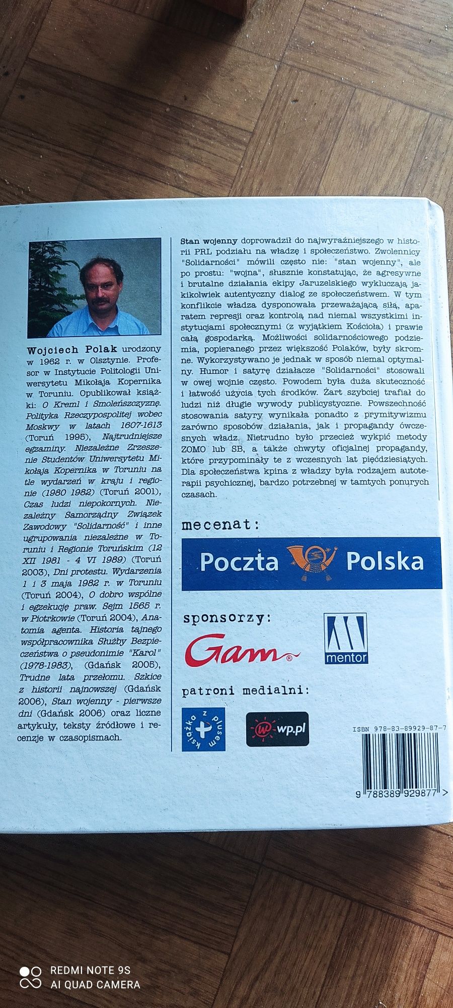 Książka "Śmiech na trudne czasy" W. Polak