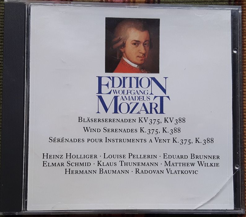 CD Mozart Wind Serenades KV375, KV388 wyd.Philps Classics Production