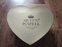 Queen Isabell dwa kubki z łyżeczkami prezent na ślub mąż żona
