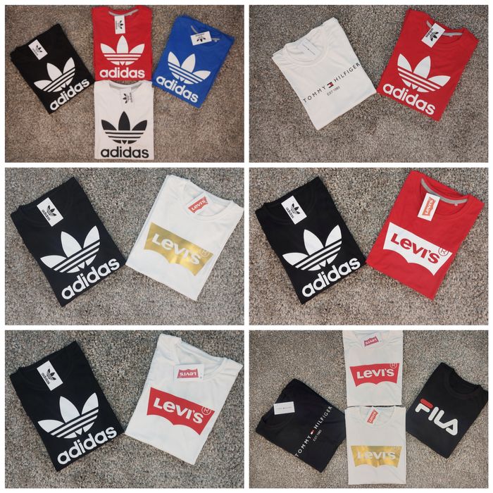 Koszulki damskie Levis Adidas Calvin Klein