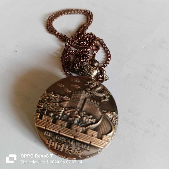 Zegarek kieszonkowy-wisiorek