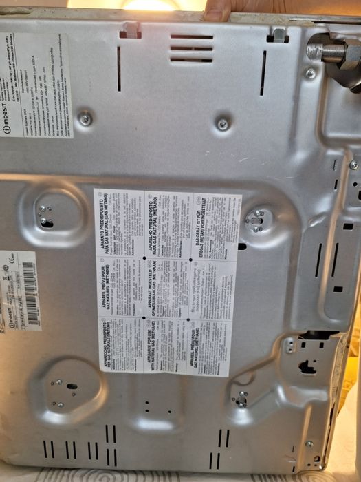 Placa para gaz natural indesit