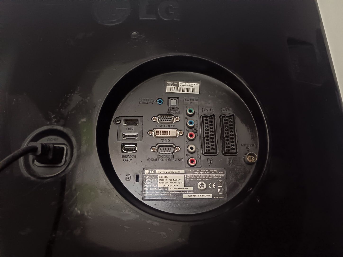 Monitor LG M2294DJ