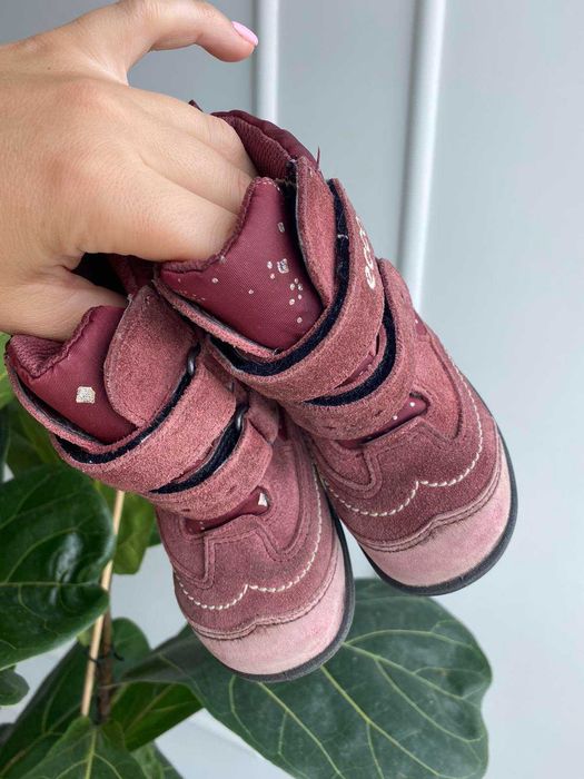 Дитячі чоботи зимние сапоги ботінки ботинки теплі ECCO, розмір 22