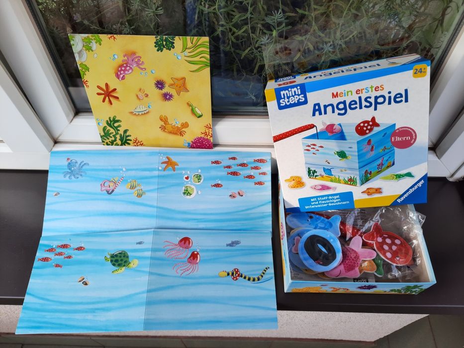 Ravensburger Mini Steps Moja pierwsza gra wędkarska.