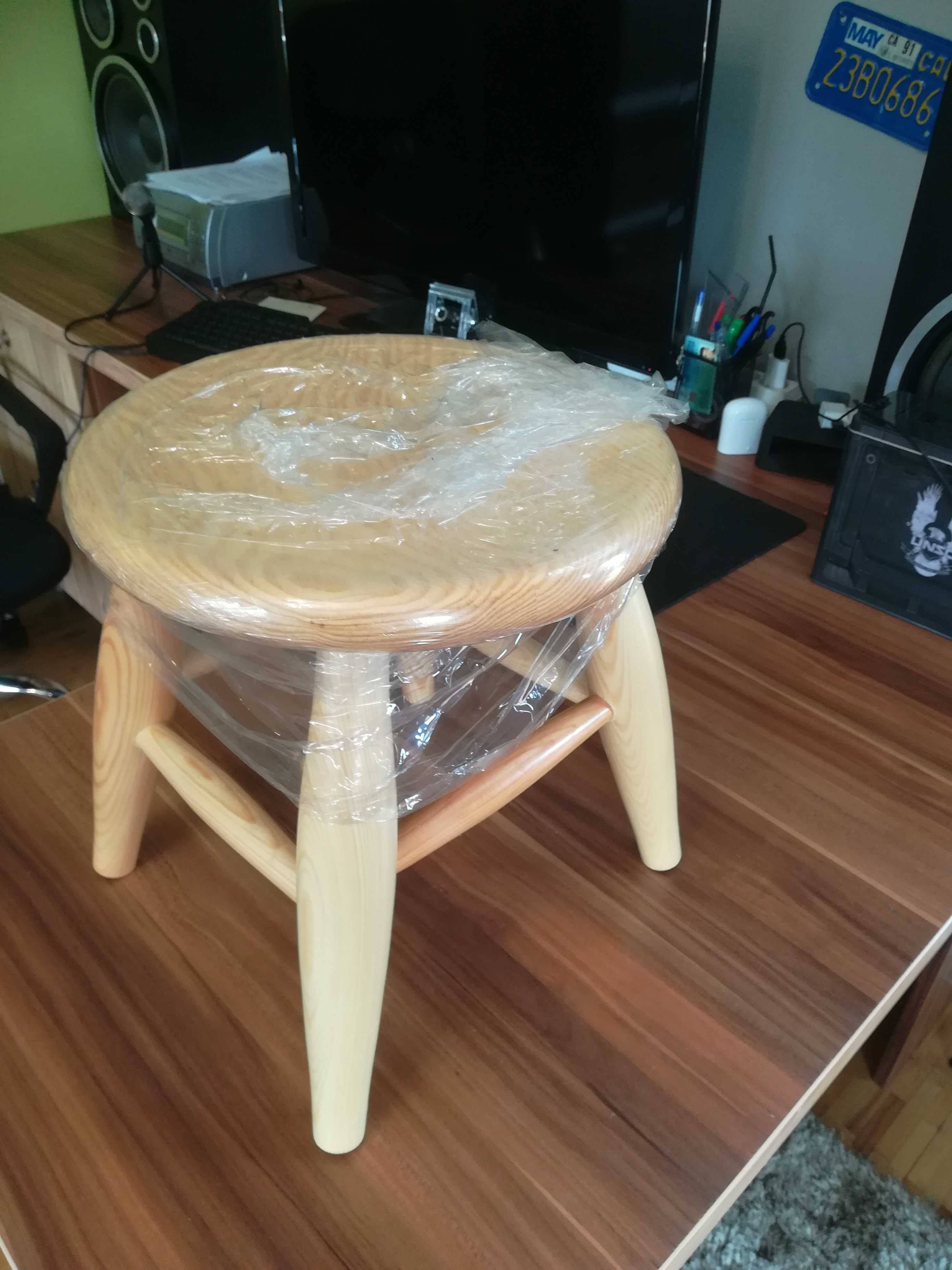Nowy taboret ryczka do ogrodu altanki kuchni przedpokoju dla dzieci