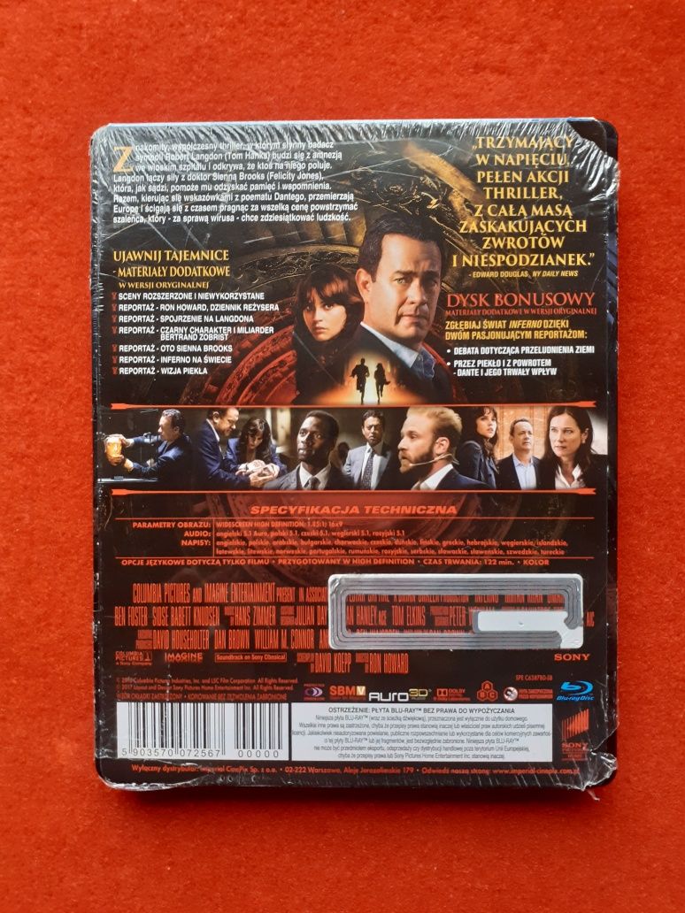 Inferno (steelbook) [2xBlu-Ray]