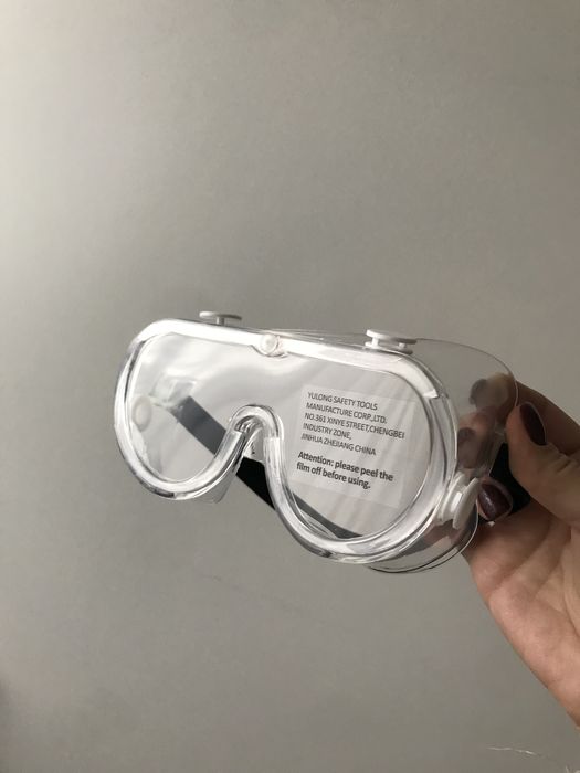 Okulary ochronne gogle nowe
