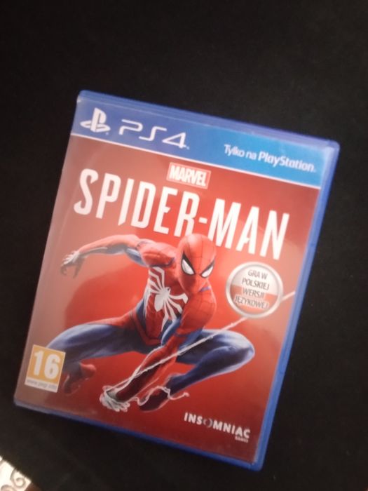 Диск на пс4 Marvel Spider-man