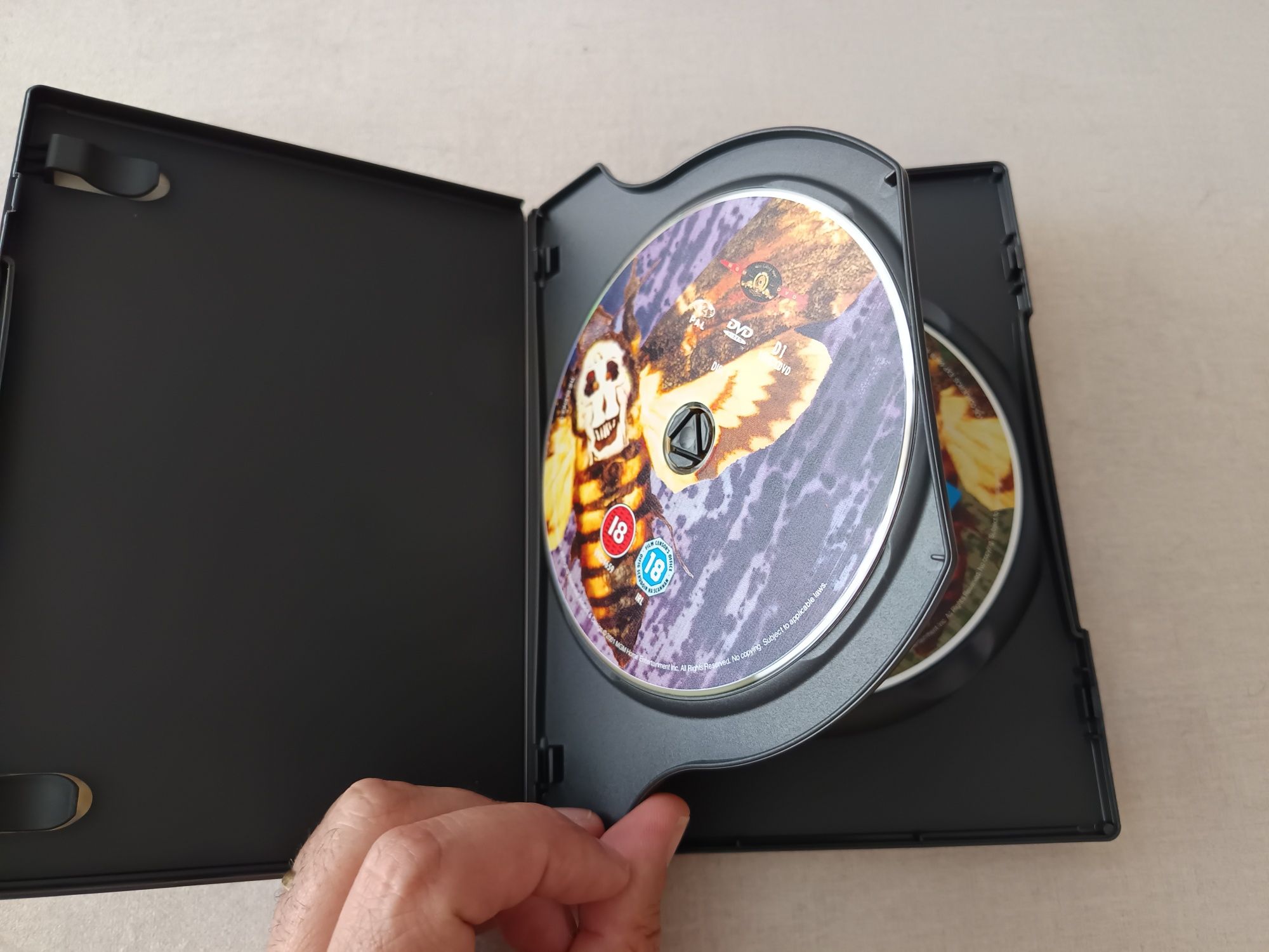 DVD edição especial silêncio dos inocentes