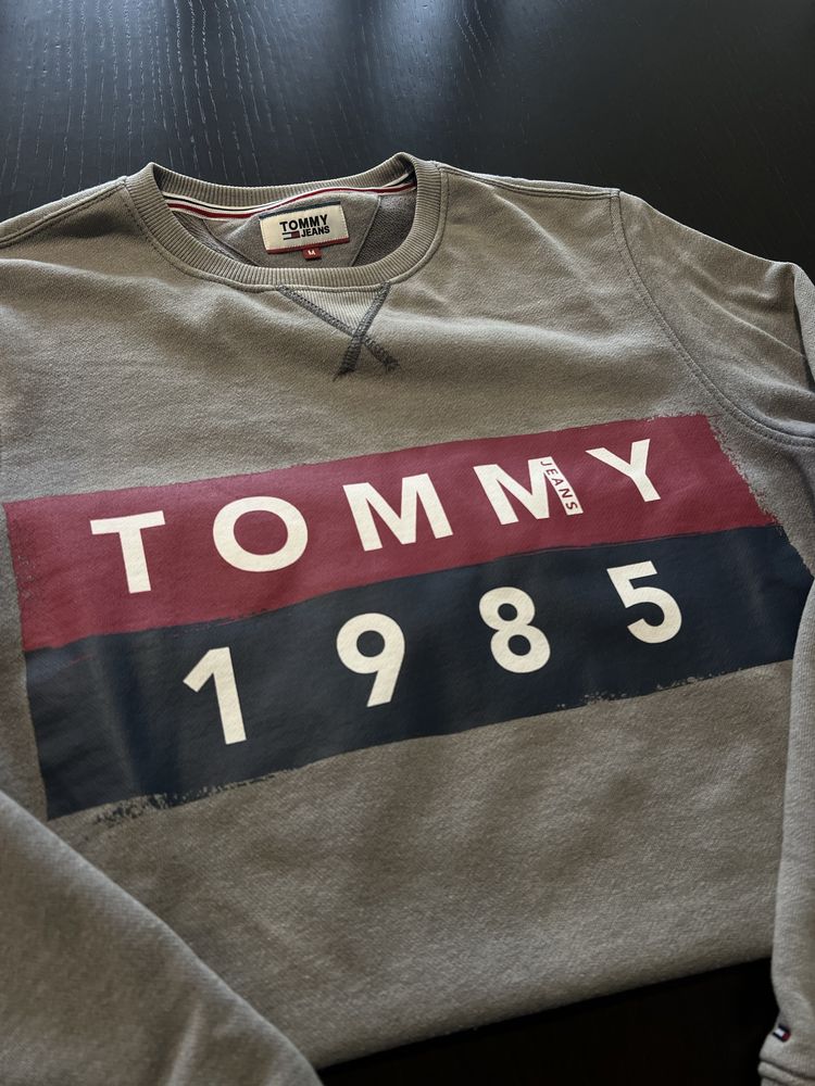 Camisola Tommy Jeans 1985 - Cor cinzenta