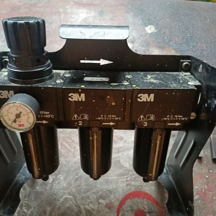 Filtry potrójny 3M do kompresora