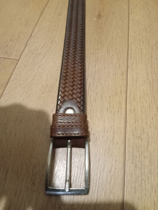 Кожаный ремень новый