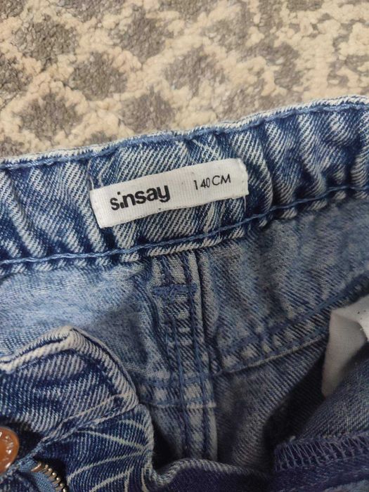 джинси сині з бантиками