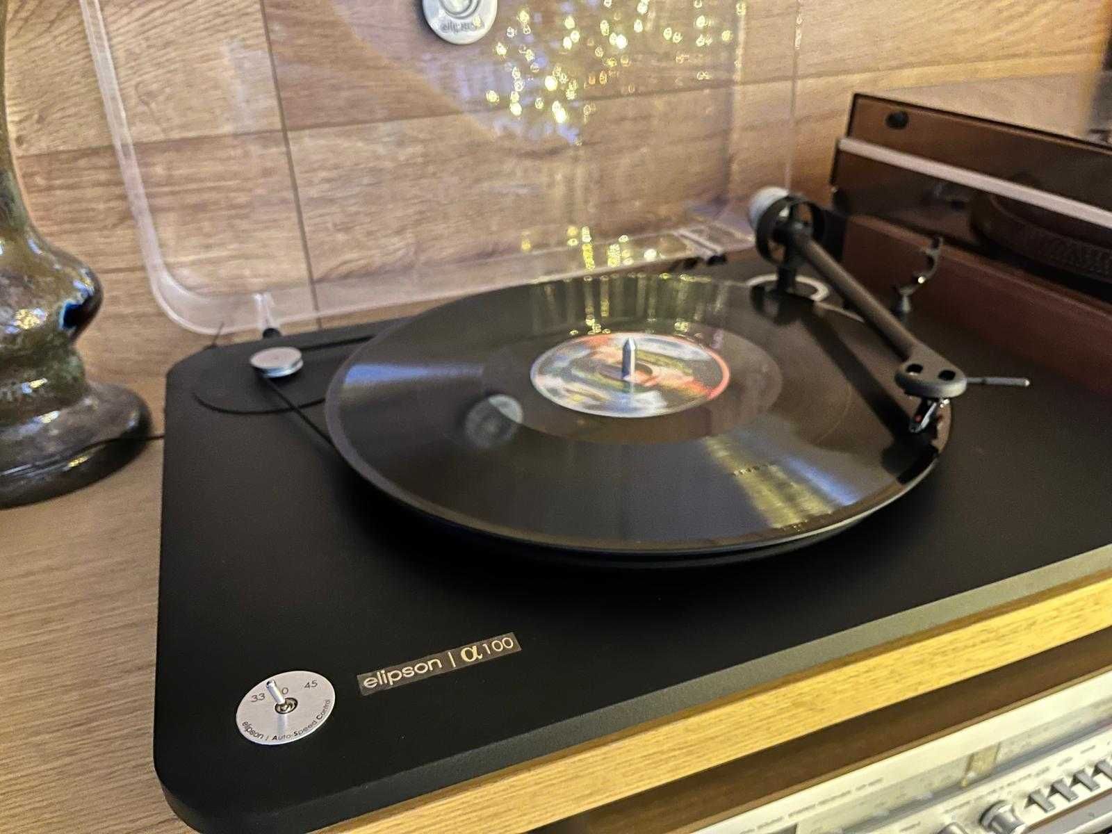 Gramofon elipson alpha 100 + ortofon OM10